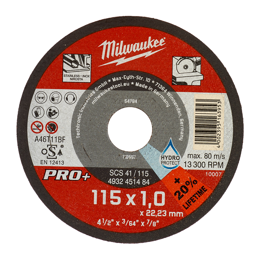 Tanka rezna ploča za metal PRO+ 115x1mm
