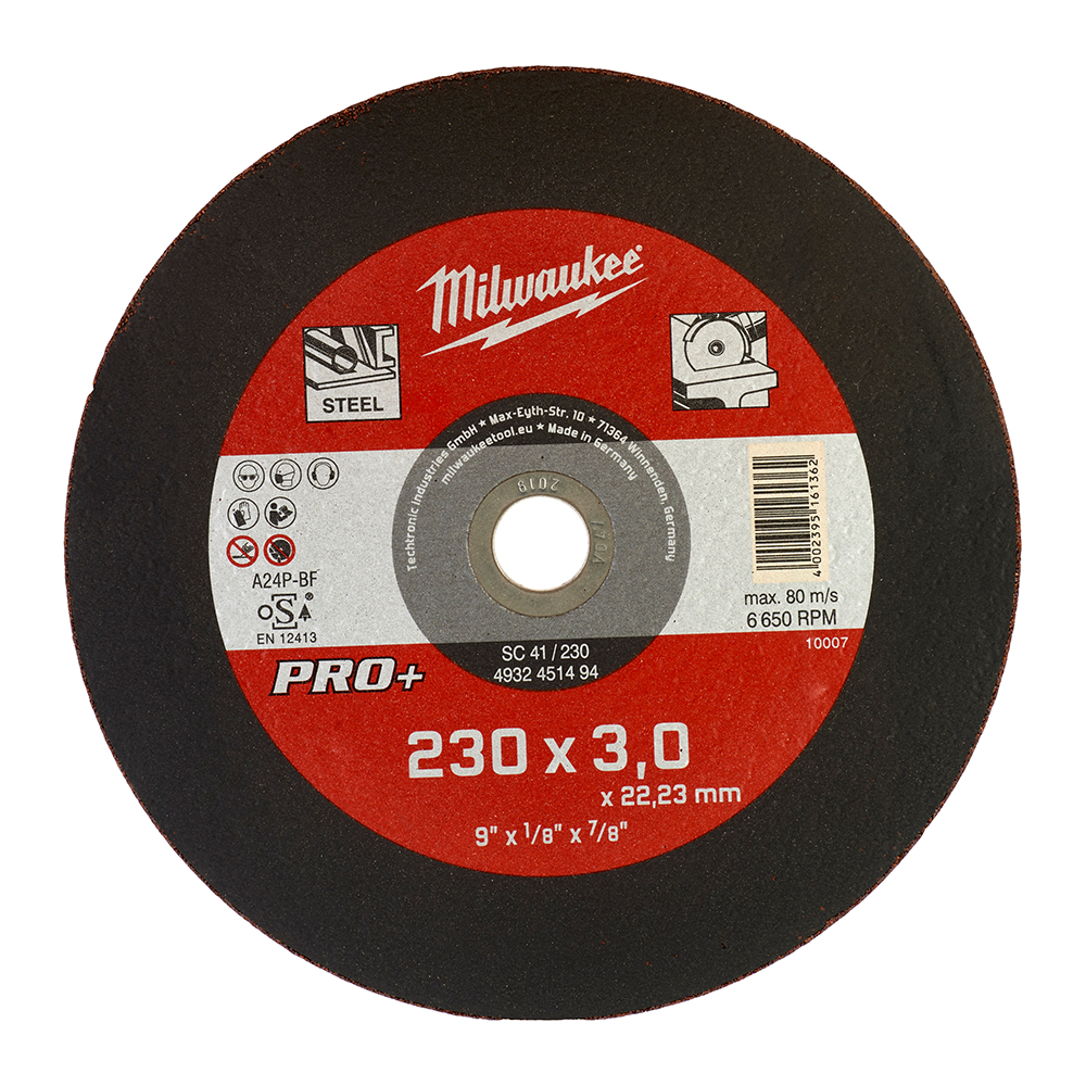 Tanka rezna ploča za metal PRO+ 230x3mm