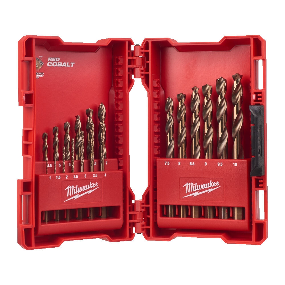 Burgije kobaltne 1-10mm HSS-CO set 19/1