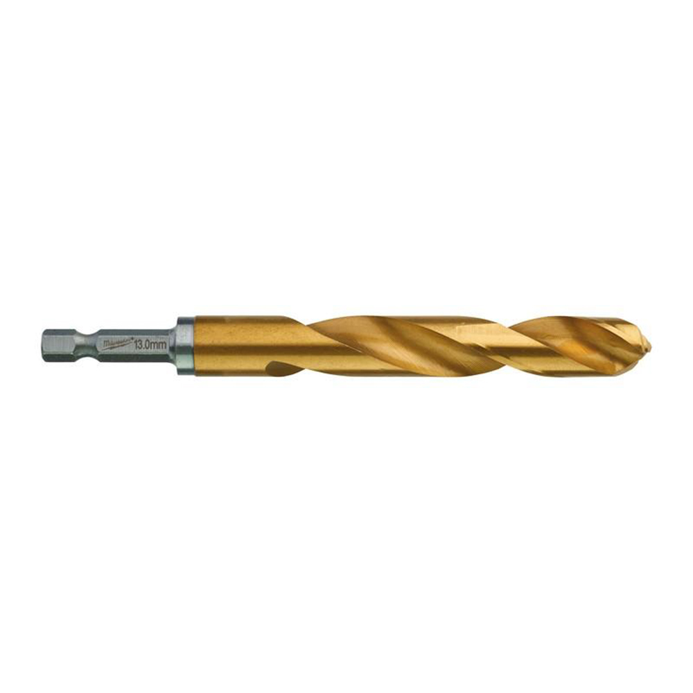 Udarna burgija za metal TIN HEX - 13mm
