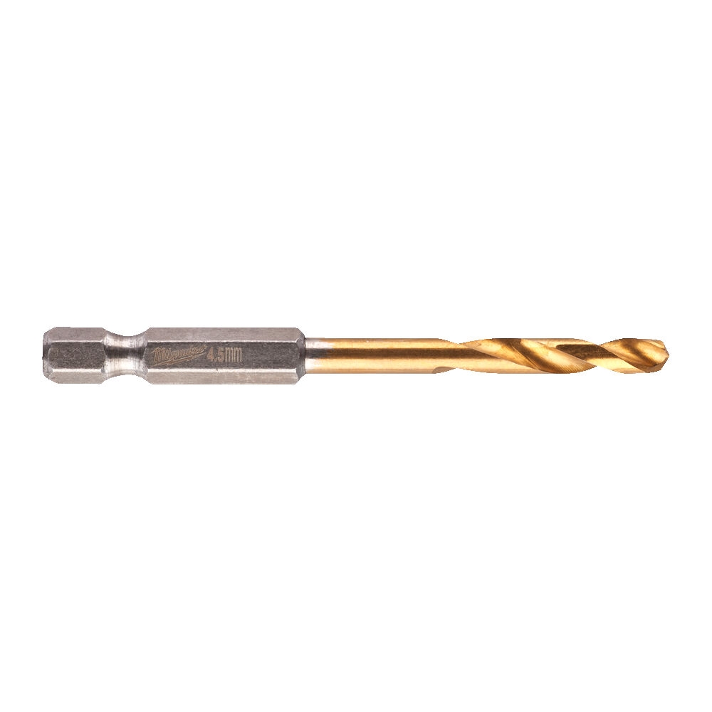 Udarna burgija za metal TIN HEX - 4.5mm