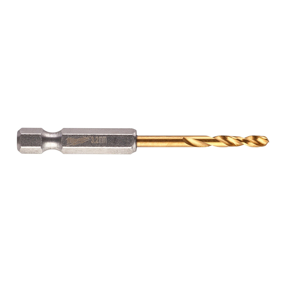 Udarna burgija za metal TIN HEX 2/1 - 3.2mm