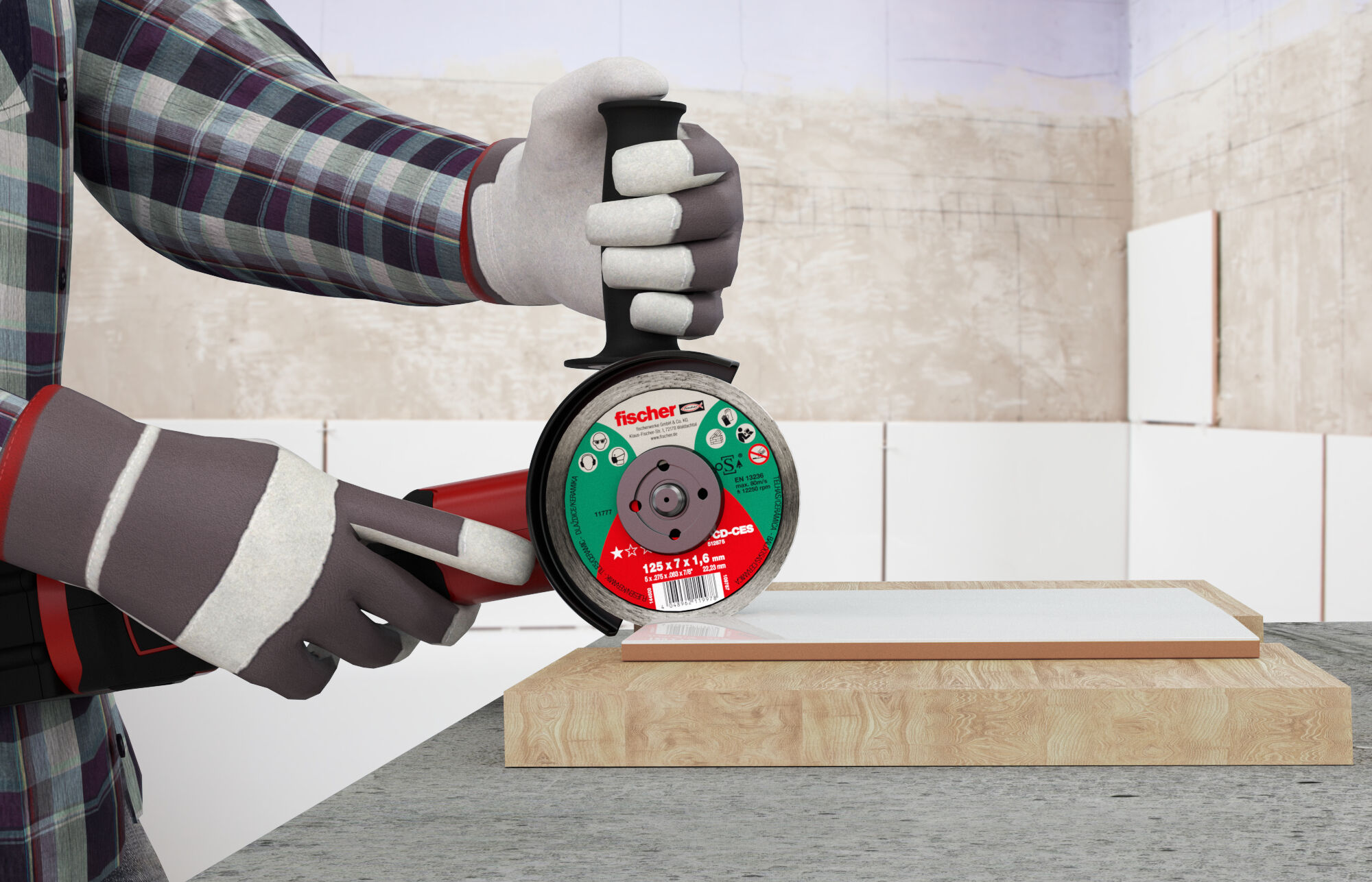 Diamond cutting disc FCD-CES