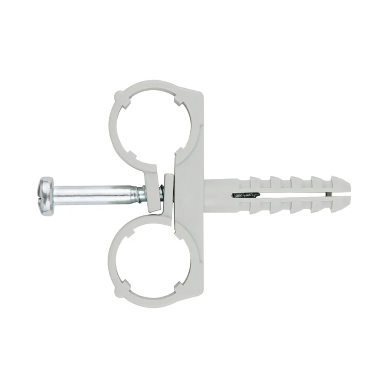 Clamp with screw PP double