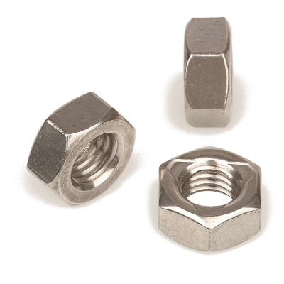 Hexagon nut, prevailing torque DIN 980, material A2 or A4