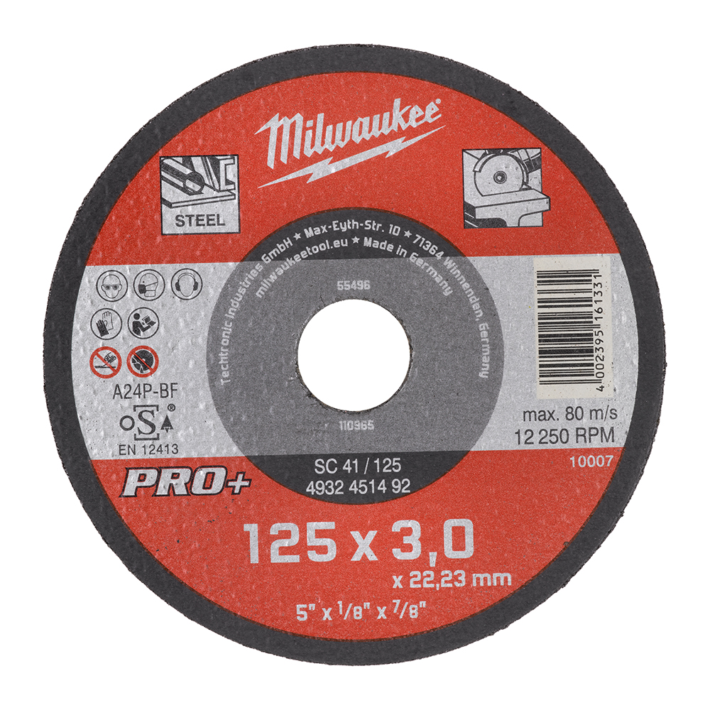 Cut.W Pro+ SC41 125x3mm-1pc
