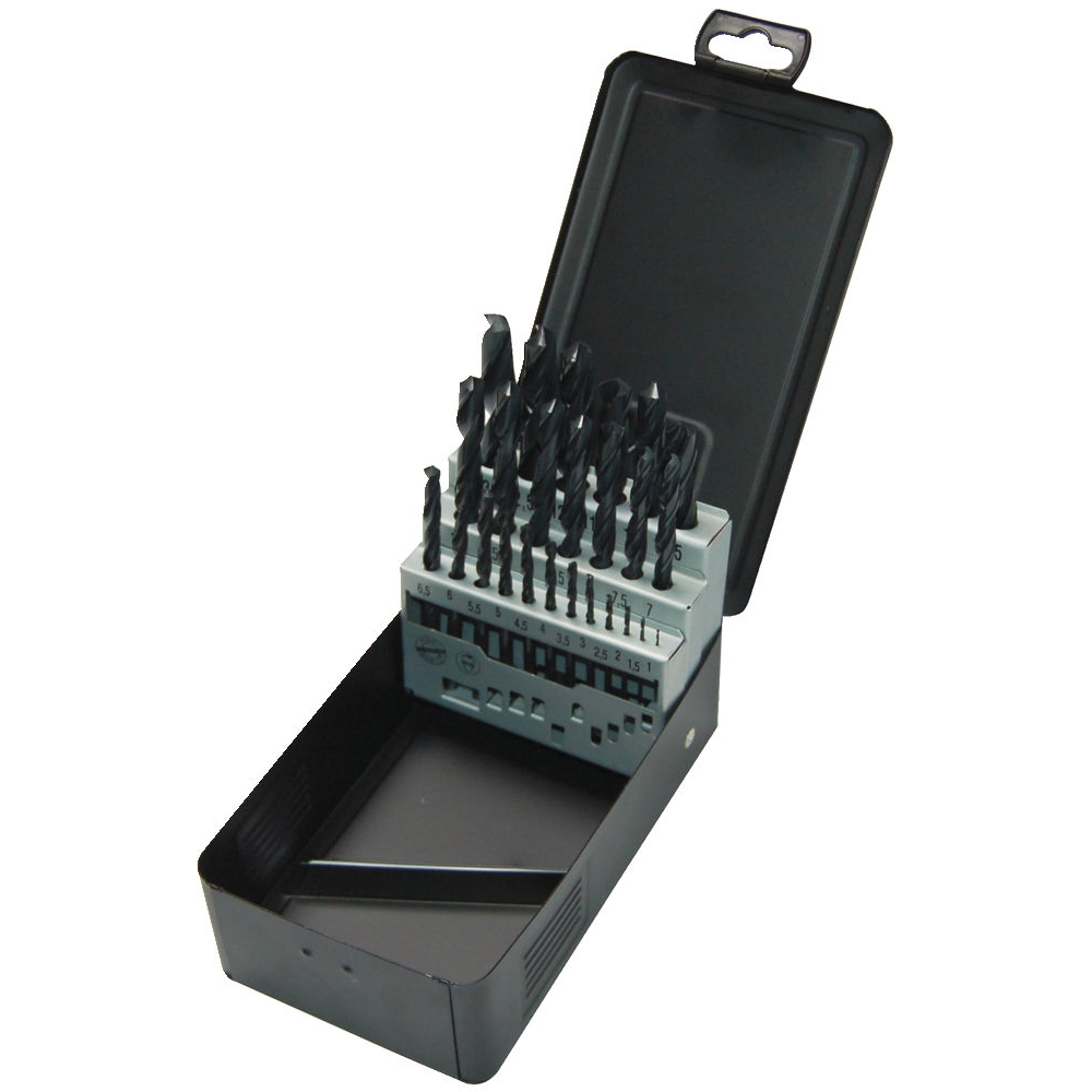 Metal Drill HSSR D338 Set-25pc