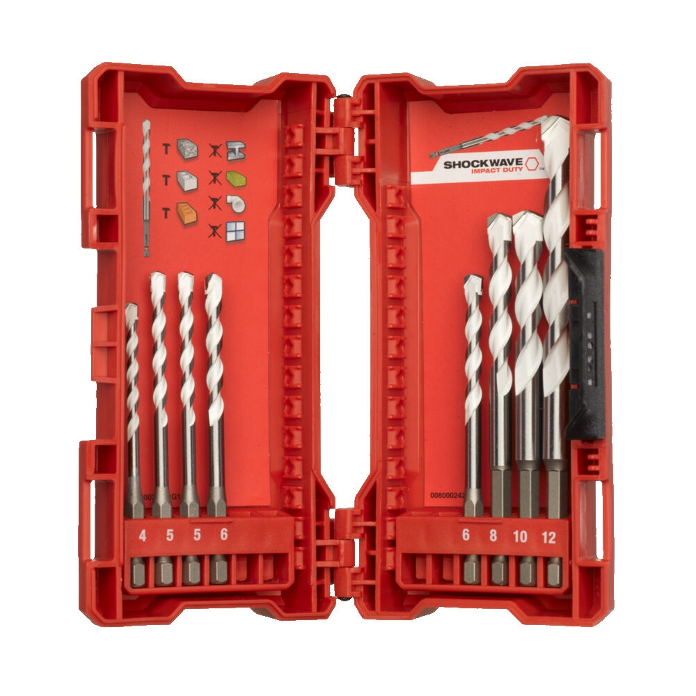 Multi Material Drill Set 2-8pc