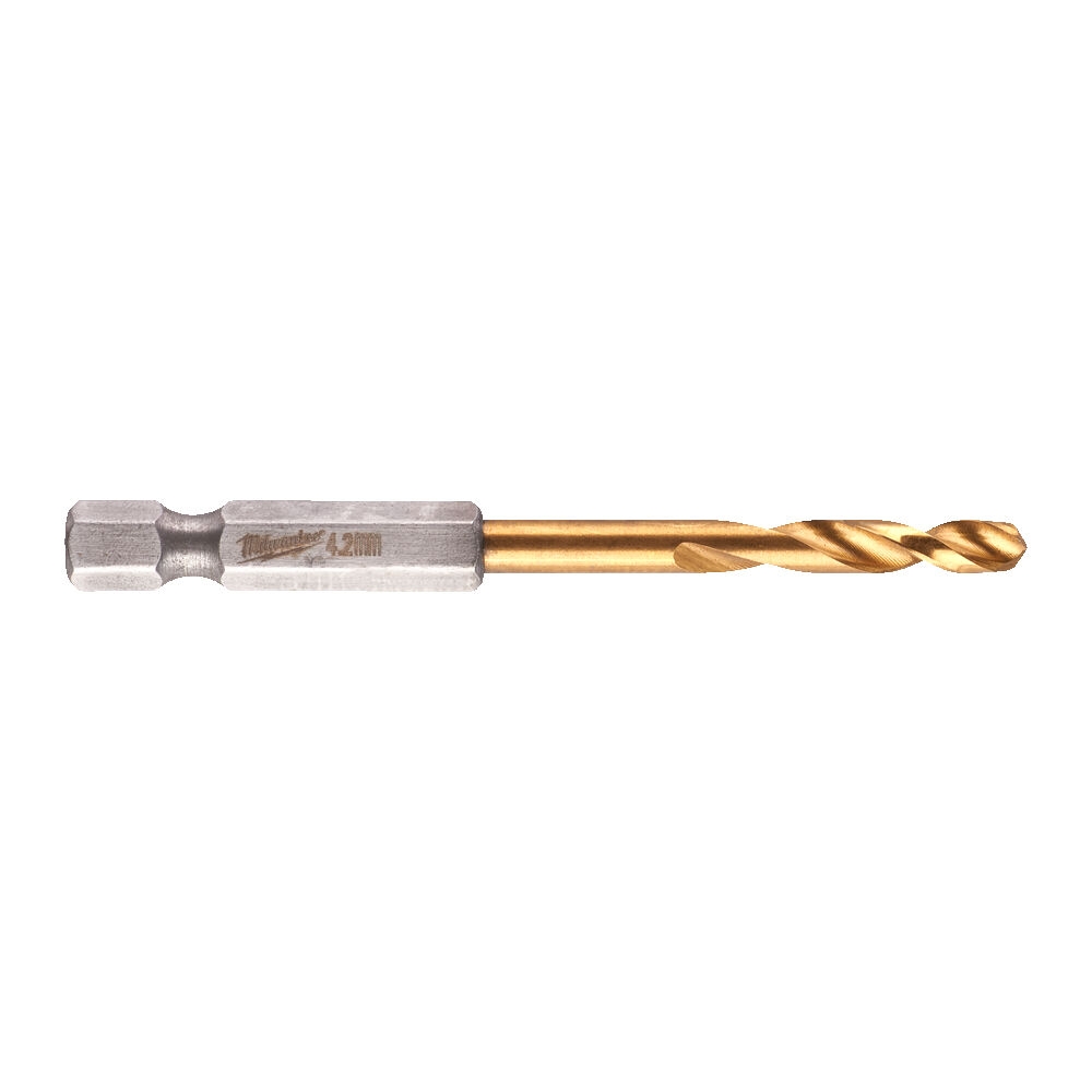 Metal Drill ShW HSSTiN 4.2mm-1pc