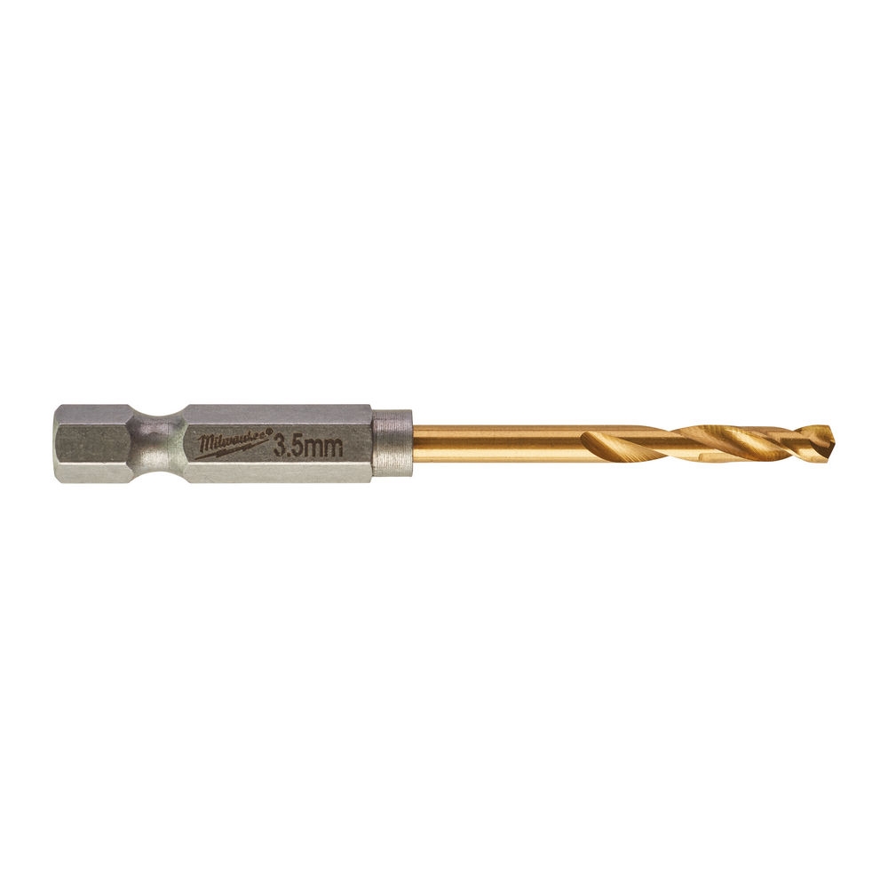 Metal Drill ShW HSSTiN 3.5mm-2pc