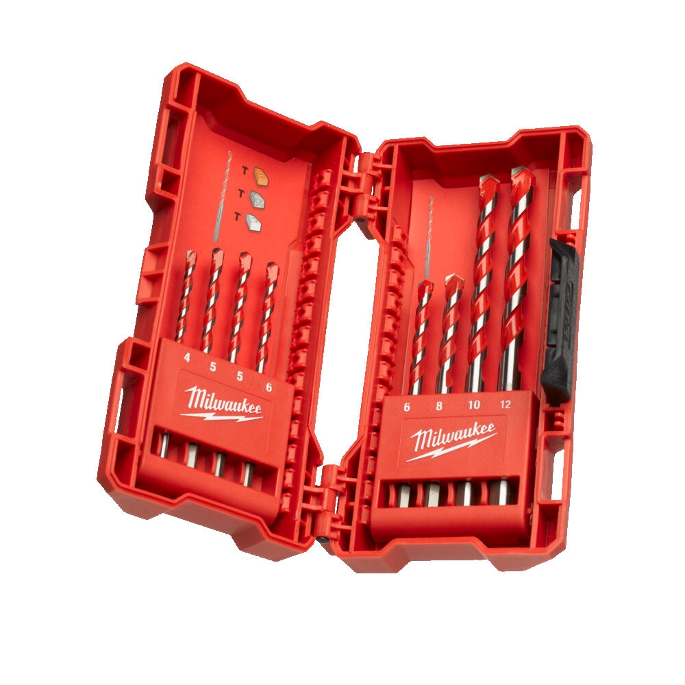 Premium Hammer Drill Set 1-8pc