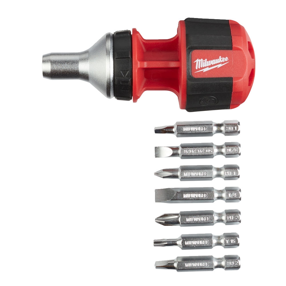 8 in 1 Comp. Multi-bit Screwdriver-1pc