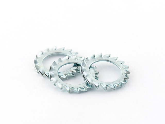 Serrated washer DIN 6798